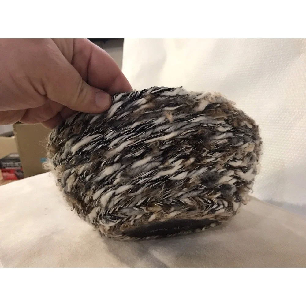 OOAK Yarn Wrapped Gourd Bowl Local Artist DM Novak Dennis Zopp Handmade Art
